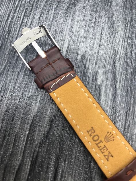 rolex leather strap replacement uk